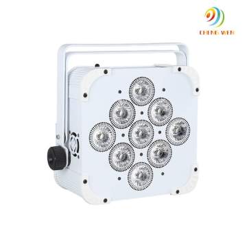 LED Pil Par ışığı 9x18w 6 inç 6