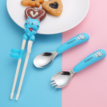 Kid Spoon And Fork Set Stainless Kid Cutlery