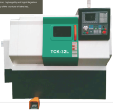CNC Tilted-Bed Turning Machine