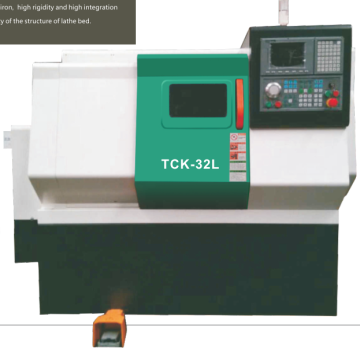 CNC Tilted-Bed Turning Machine