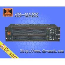 Graphic equalizer with feedback display