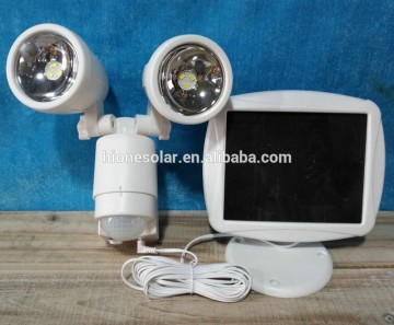 Outdoor solar power pir sensor wall light