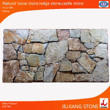 natural random castle wall stones for exterior wall