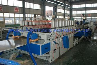 380V WPC Board Production Line , Wood Plastic Composite Mac