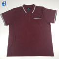 custom men's business red polo shirts