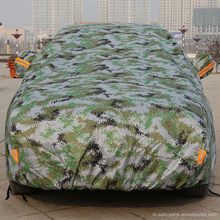 Harga bagus Oxford Cloth Rain Approof Car Cover Sunshade