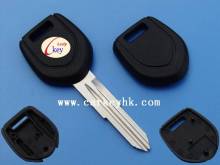 Hot Sale Mitsubishi key with left blade 4D61 chip mitsubishi transponder chip key