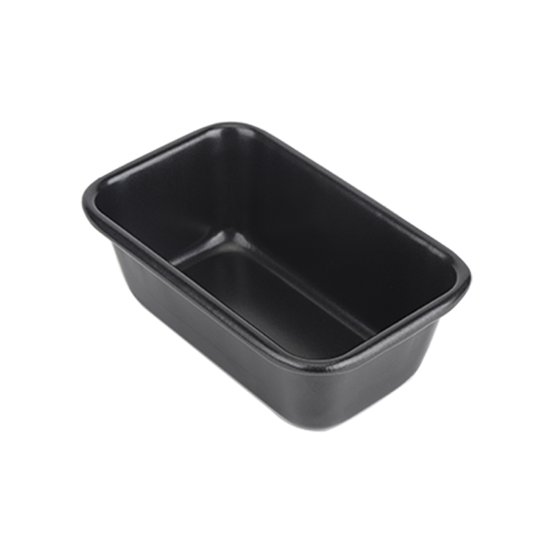 Pan de pan de acero al carbono de 7 "10" molde-negro01 7“10“carbon steel bread loaf pan-black01