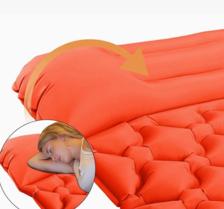 Introducing the Perfect Companion for Outdoor Comfort: The Inflatable Cushion with Pillow for Picnic, Inflatable Lumbar Pillow, Inflatable Travel Pillow, and Travel Camping Pillow