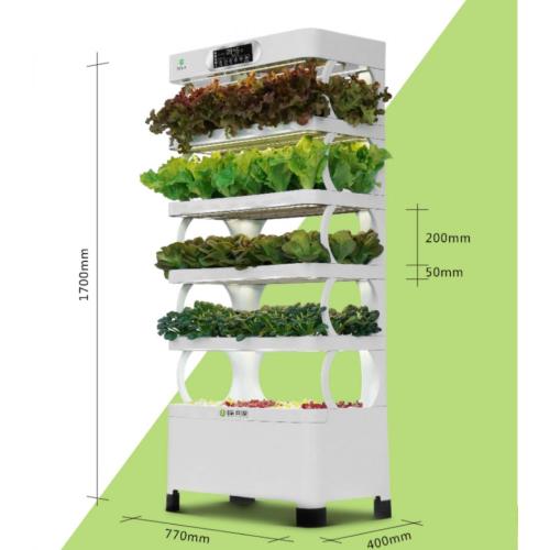 Sistem hidroponik Tower Tower Hydroponic LED