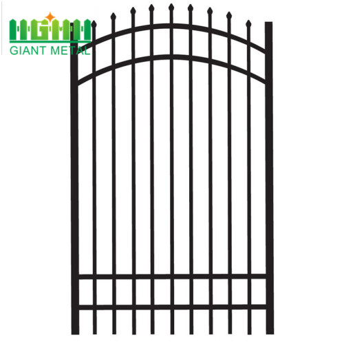 metal road barrier decorative garden wrought iron fence