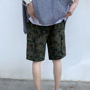 Short de plage camouflage homme