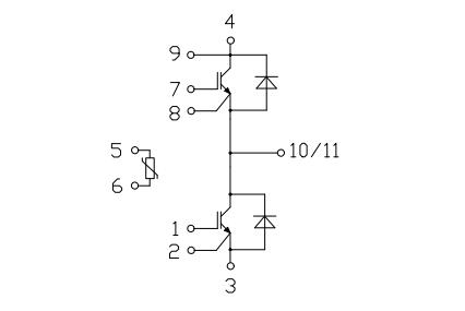 2MBI600VN-120-50 IGBT Module