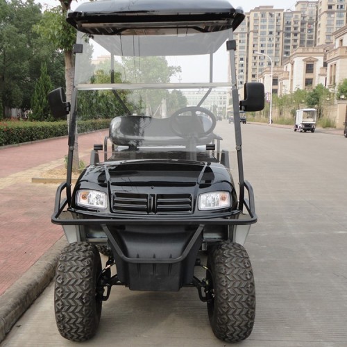 Chariot de golf hors route alimenté au gaz pour 6 personnes