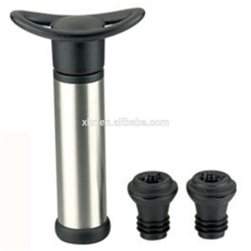 hot selling stainless steel Wine Pump Vacuum Saver wine stopper