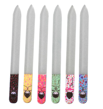 Japan High Quality Transparent Glass Nail File