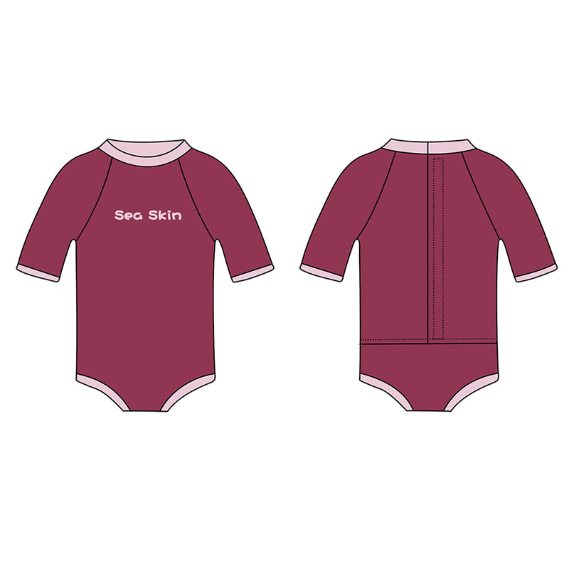 Seaskin Baby Swampist Sipuit Soft Rash Guard