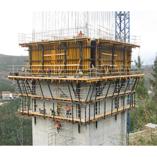 Encofrado que sube del puente automático de la ingeniería del acero