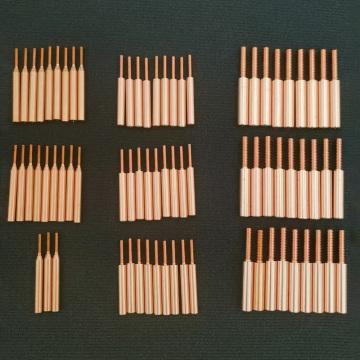 Custom Precision Undersized Brass Thread Removable Positioning Pins Threaded Tapper 6mm 8mm Stainless Steel Dowel Pins