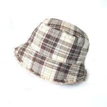 Checked Cotton Bucket Hat (BH034SST)