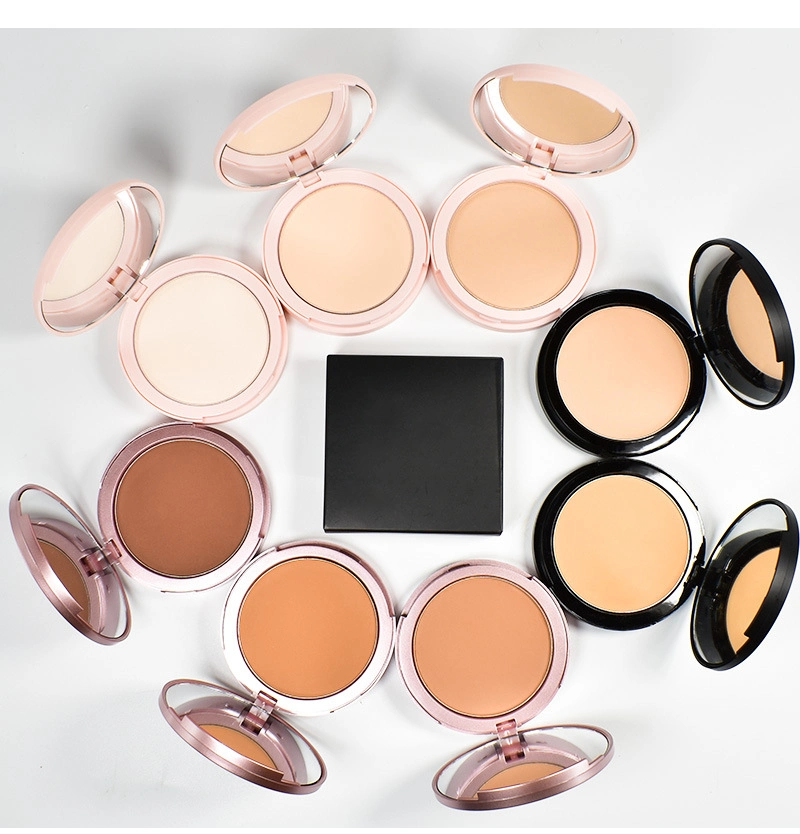 Make Up Highlighter Cosmetics Custom Bronzer Face Powder Waterproof Private Label Pressed Powder