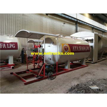 12000L 5MT Skid-mounted LPG Filling Stations