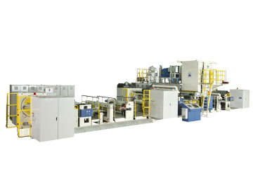 Flexible packaging high speed extrusion laminating machine