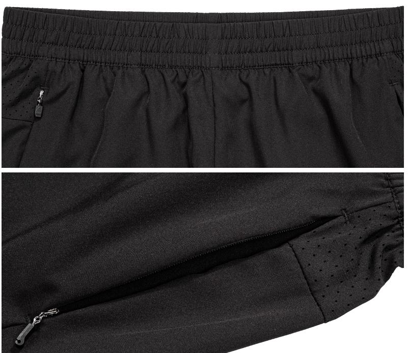 Breathable Shorts With Pocket