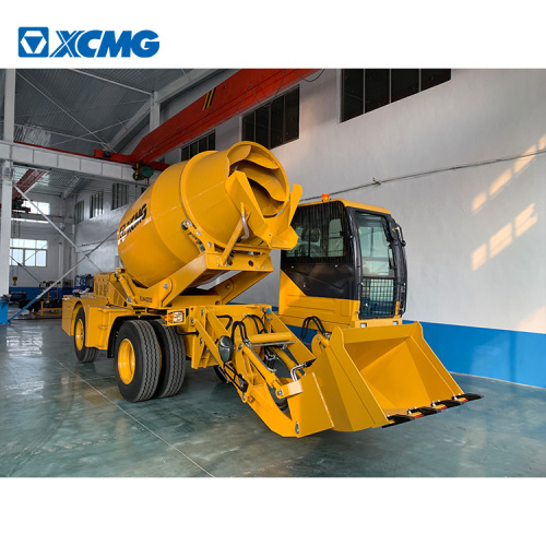 XCMG SLM4000S Self-loading Concrete Mixer Truck with Pump
