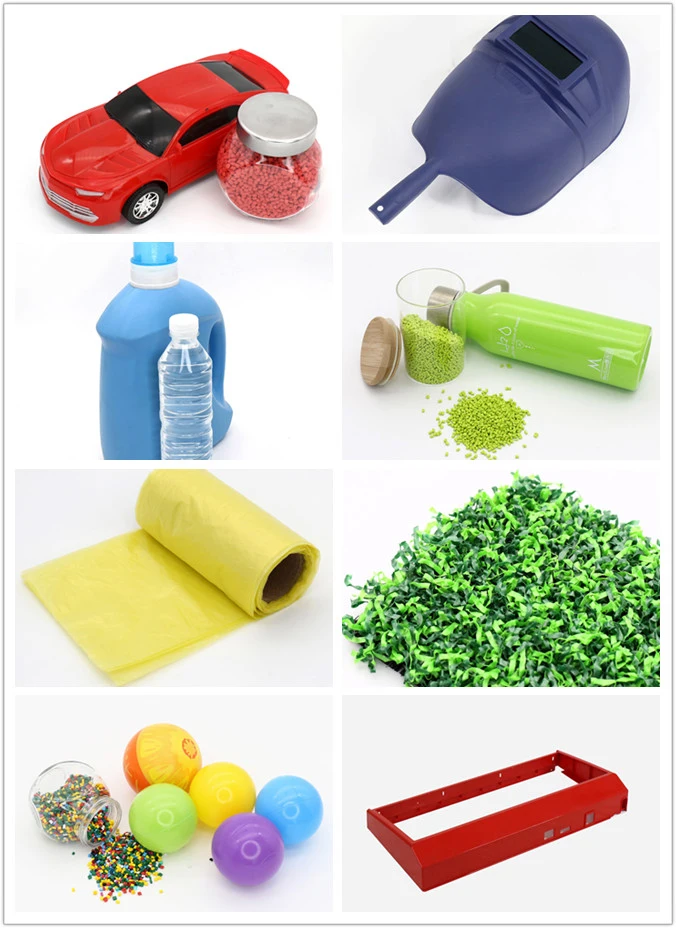 Biodegradable Red /Blue /Yelloe /Green/Pink Plastic Resin Masterbatch