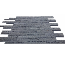 Black Limestone Exterior Wall Cladding Tiles