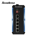 IP50 5 Gigabit RJ45 Ports Industrial Ethernet Switch