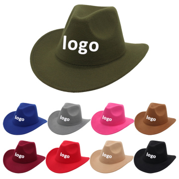 Wholesale Custom Logo Vintage Jazz Fedora Hat - Women & Men