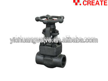 JIS flange forged steel gate valve