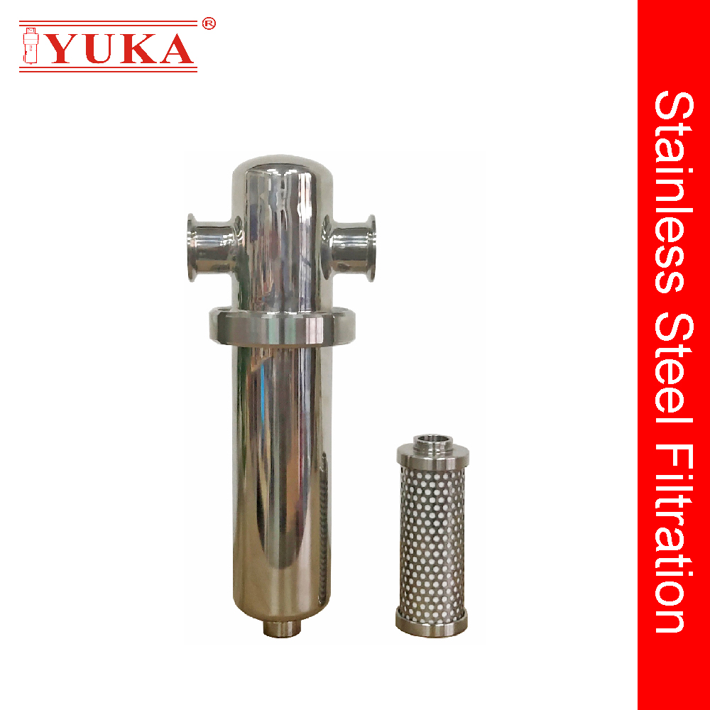 Stainless Steel Compressed Air Filter