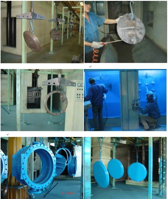 Butterfly Valve with Compensatory Couplings Double Eccentric