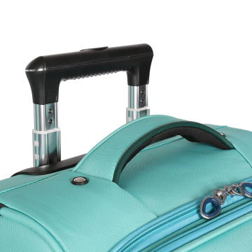 सूटकेस भागों के रुझान नायलॉन कपड़े ट्रॉली सामान सेट करता है