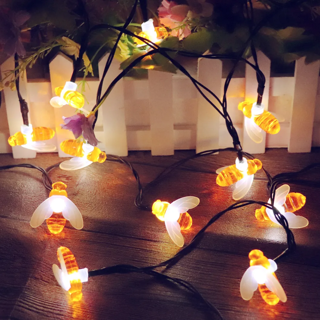 Bee LED Night Light Table Light for Halloween Decoration