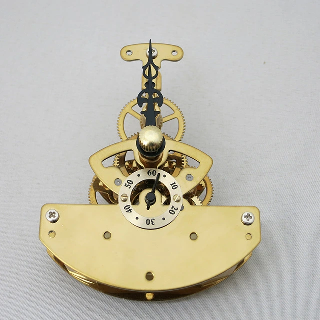 Mechanical Clock Movement Clock Engine Metal Quartz Skeleton Clock Kit