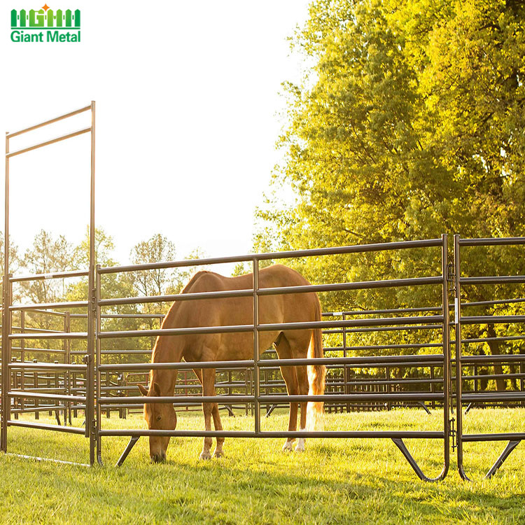 Used Heavy Duty PVC Livestock Horse Fence Panels