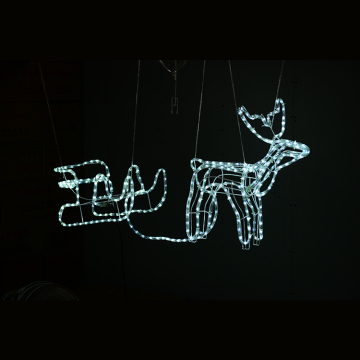 LED Motif Light - 3D Deer Christmas Holiday Lights