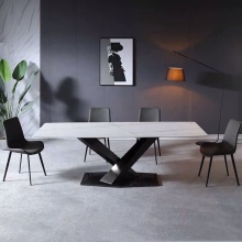 Italian and German Style Stone Top Dining Table Sets
