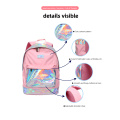 Rainbow Custom Logo Primary Student backpack kid bag pack