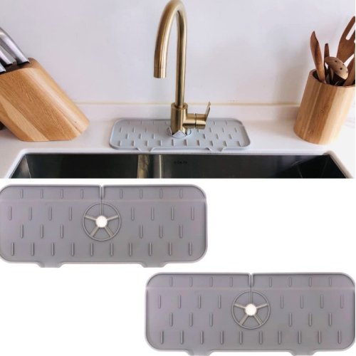 Kustom silikon faucet splash catcher faucet absorben