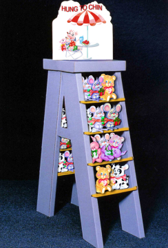 Retailer Display Shelf paper display stand