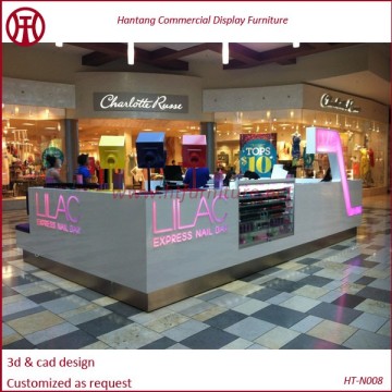 Nail Kiosk Design, Nail Polish Salon kiosk design 2015 mall