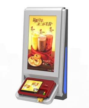 Smart Hanging Wall Kiosk Wall mounted Kiosk for Fast food chain restaurants