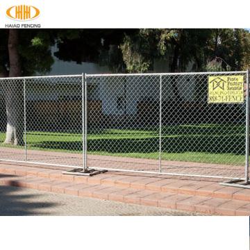 chain link fence outdoor removable temporary fence