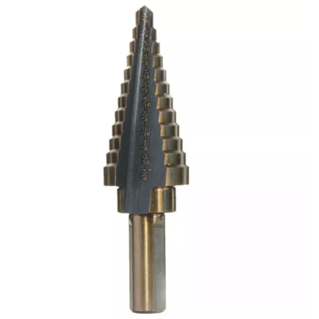 HOT SALE 5st Set Inch Round Shank Straight Flute HSS Step Drill Bit For Metal