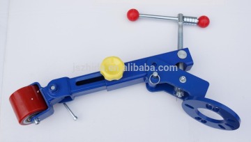 Fender reforming tool use for fender collision repair